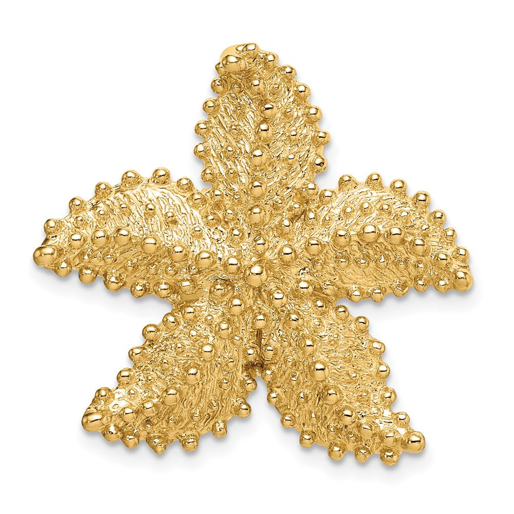 14K Gelbgold Klein Seestern Anhänger