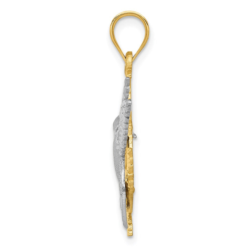 14k Bicolor-Gold Bicolor-Gold Kolibri-Charm