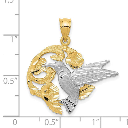 14k Bicolor-Gold Bicolor-Gold Kolibri-Charm