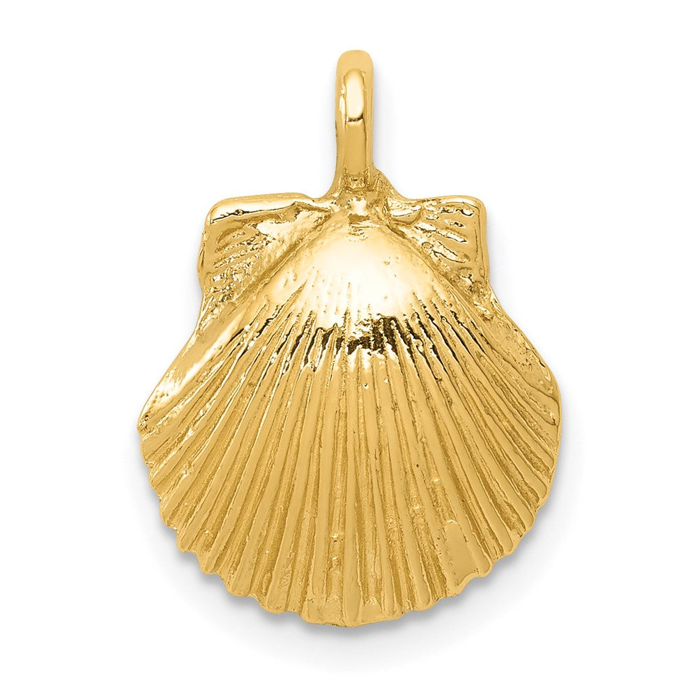 14K Gelbgold Seashell Anhänger