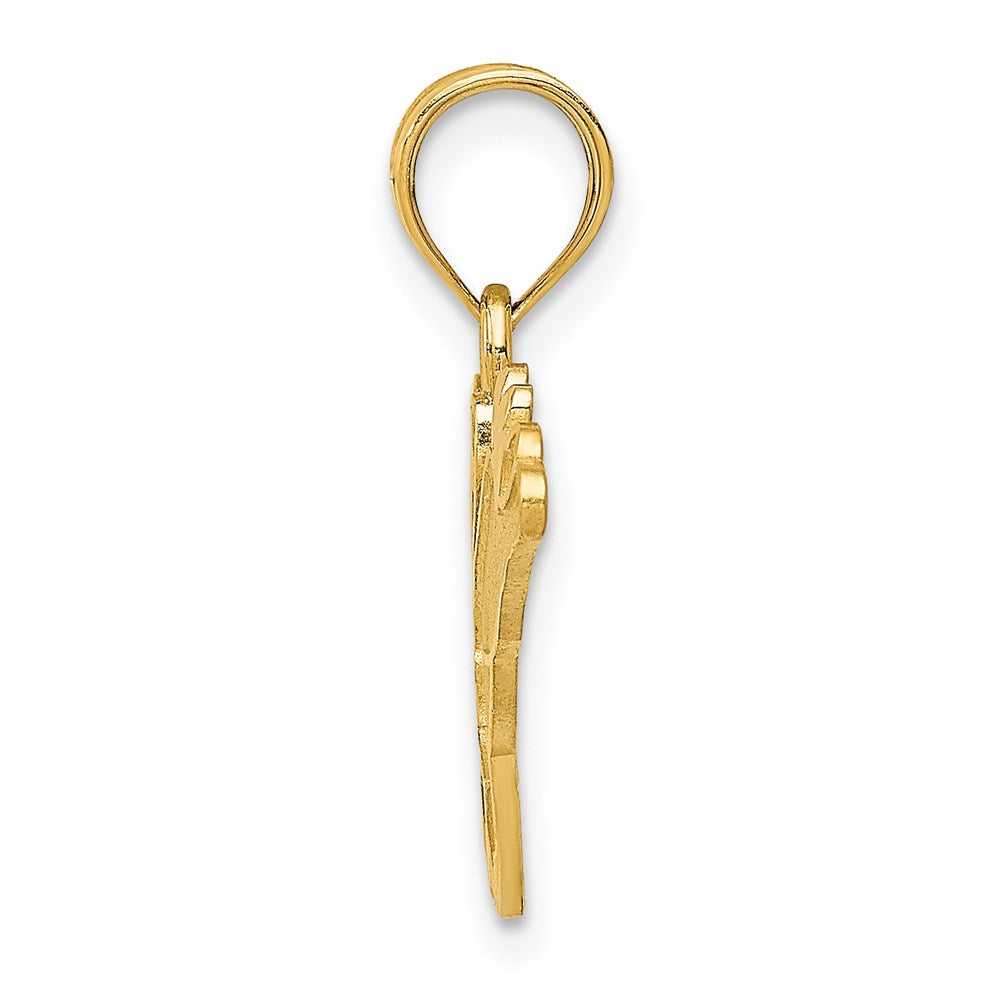 14K Gelbgold Hase Charm