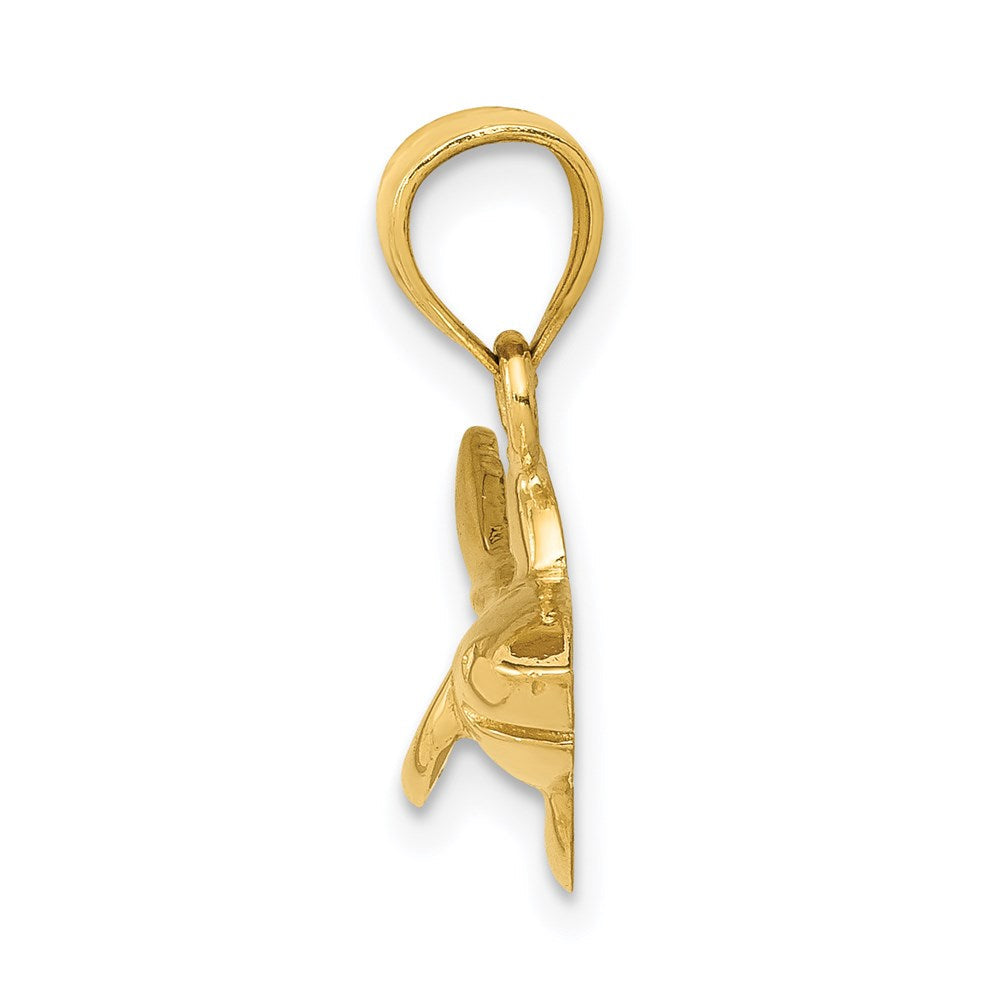 14K Gelbgold Hai-Anhänger