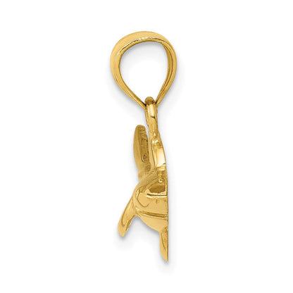 14K Gelbgold Hai-Anhänger