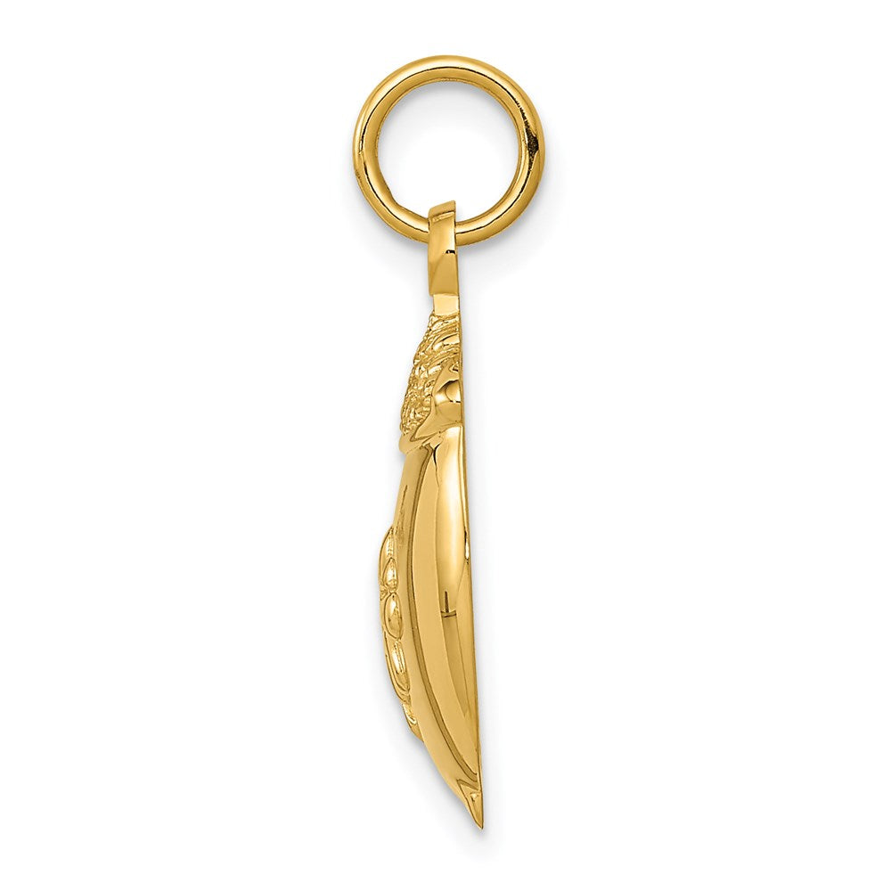 14K Gelbgold Pot Of Charm