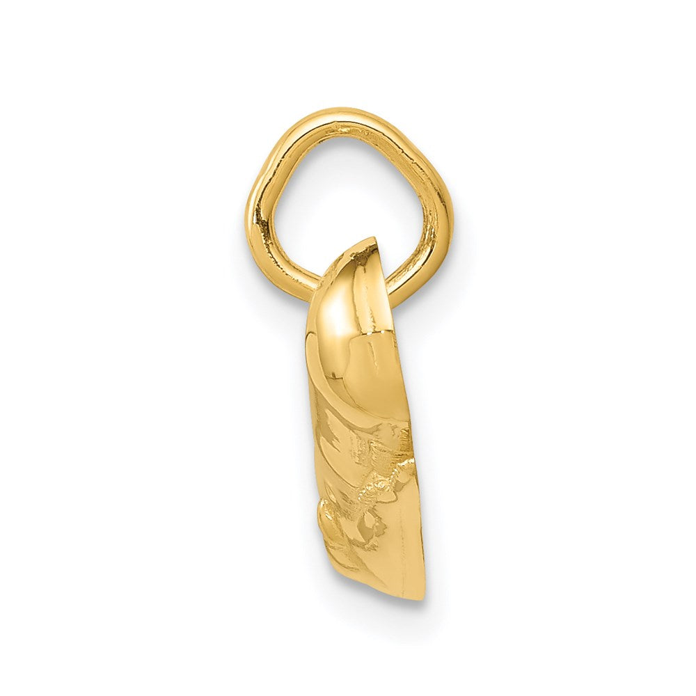 14K Gelbgold Sperm Wal Charm
