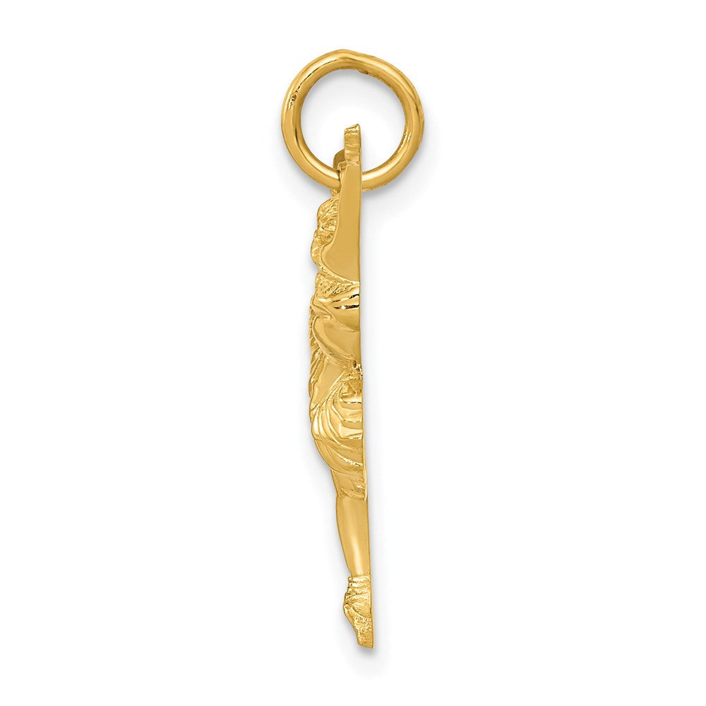 14K Gelbgold Ballerina Charm
