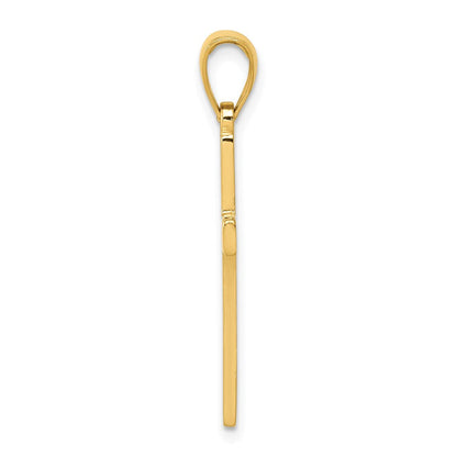 14K Gelbgold Kreuzanhänger