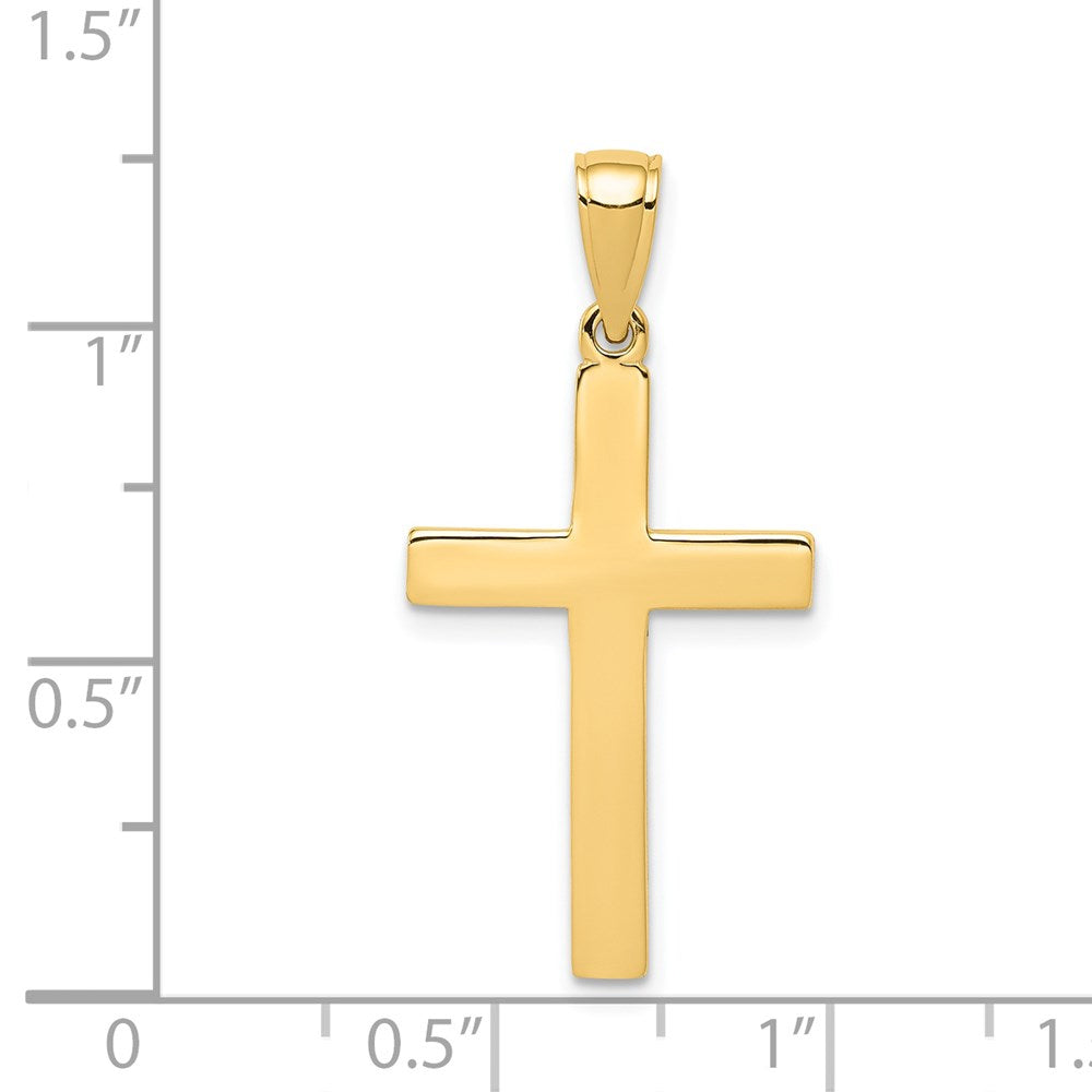 14K Gelbgold Kreuzanhänger