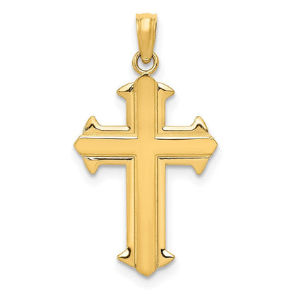 14K Gelbgold Passion Kreuz Anhänger