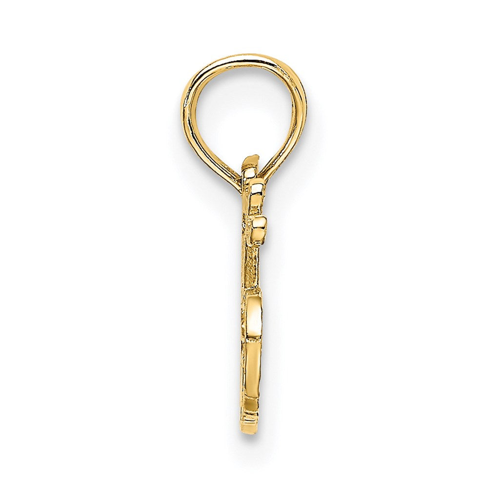 14K Gelbgold Süß Sechzehn Charm