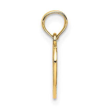 14K Gelbgold Süß 16 in Herz Charm
