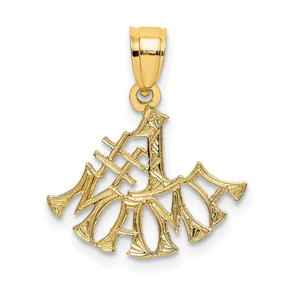 14K Gelbgold #1 Mama Charm