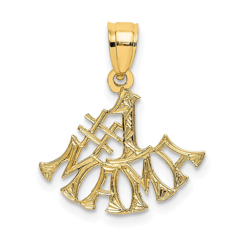 14K Gelbgold #1 Mama Charm
