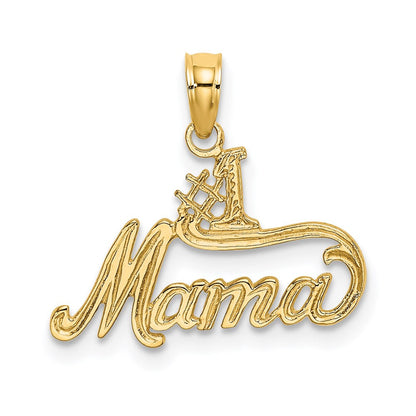 14K Gelbgold #1 Mama Charm