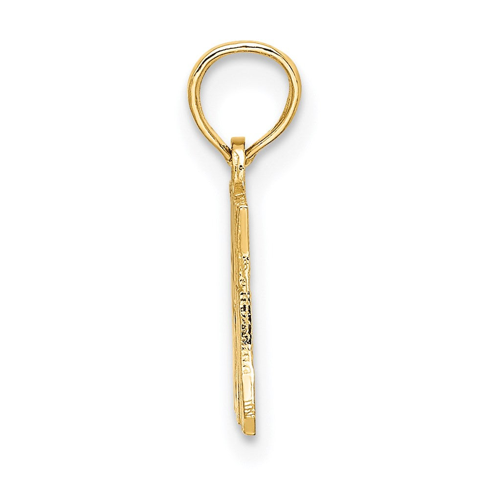 14K Gelbgold I Herz My Mama Charm