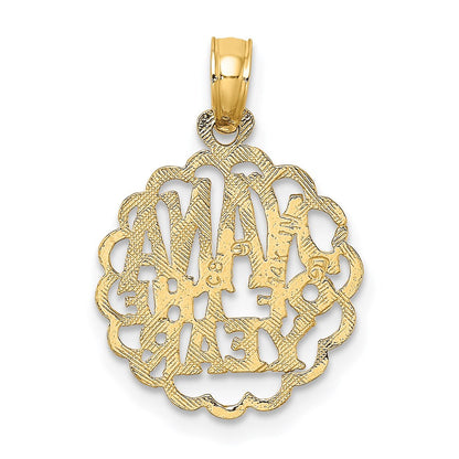 14K Gelbgold Nana Of The Year Charm