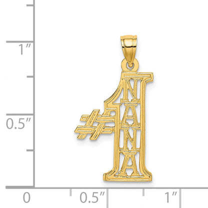 14K Gelbgold #1 Nana Charm