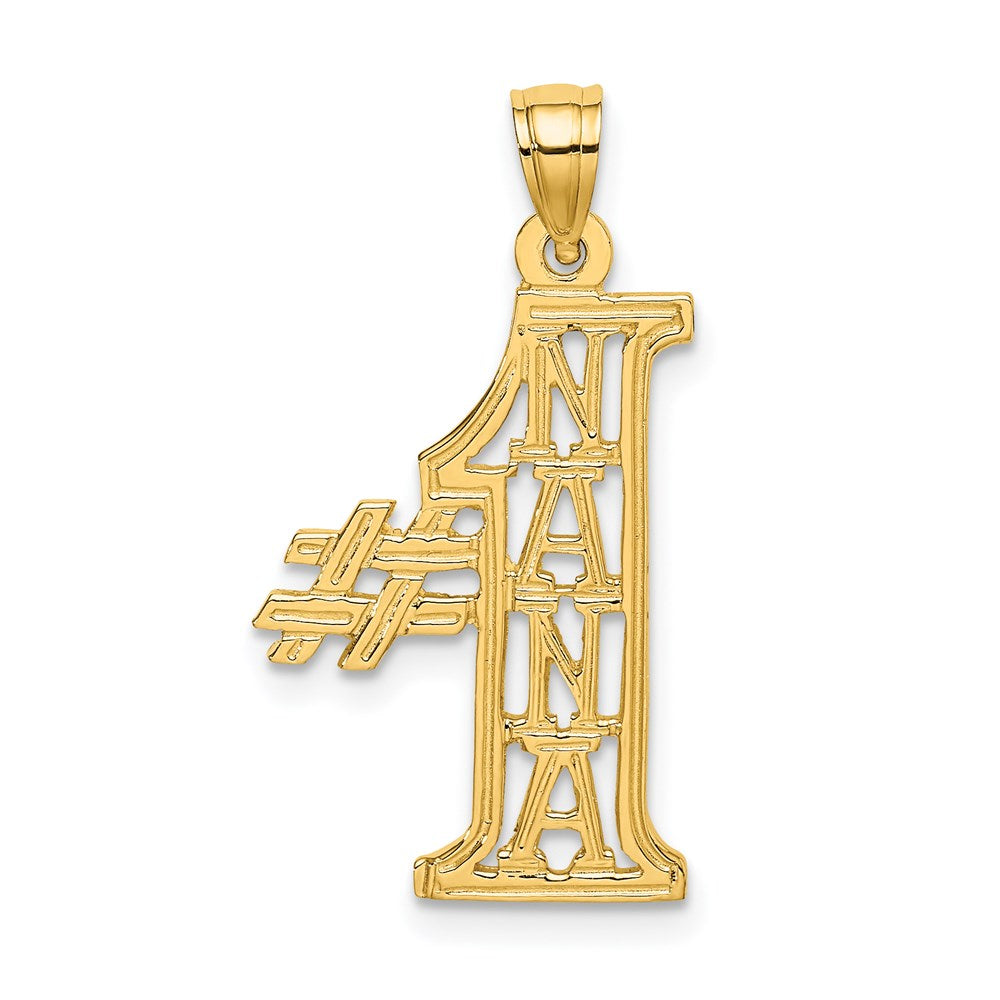 14K Gelbgold #1 Nana Charm