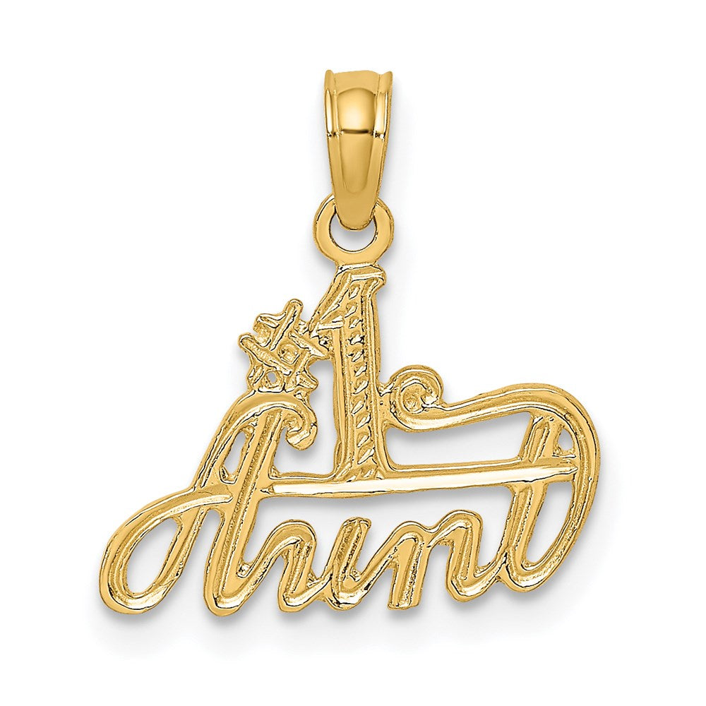 14K Gelbgold #1 Tante Charm