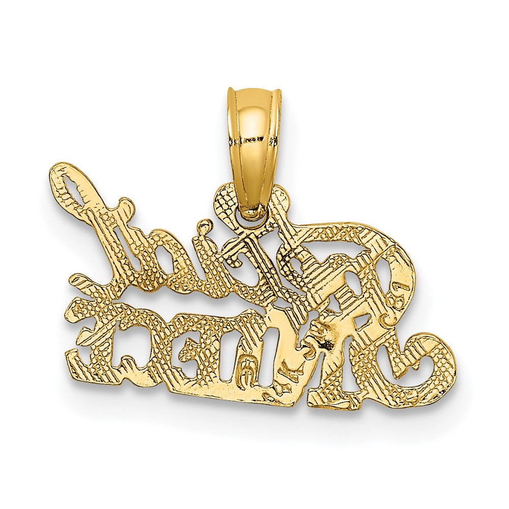14K Gelbgold Special Nichte Charm