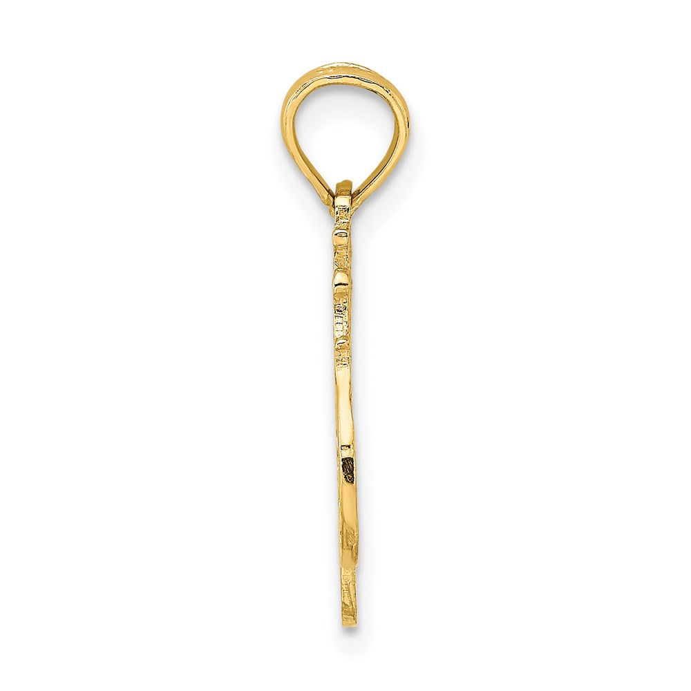 14K Gelbgold #1 Wife Charm