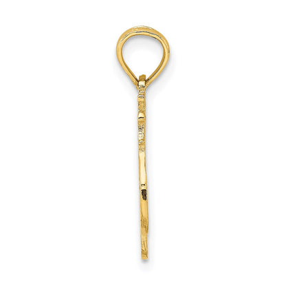 14K Gelbgold #1 Wife Charm