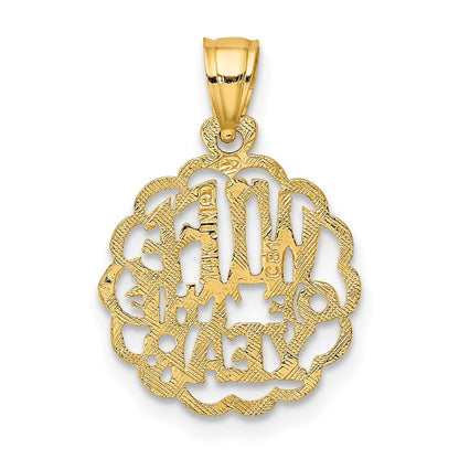 14K Gelbgold Wife Of The Year Charm