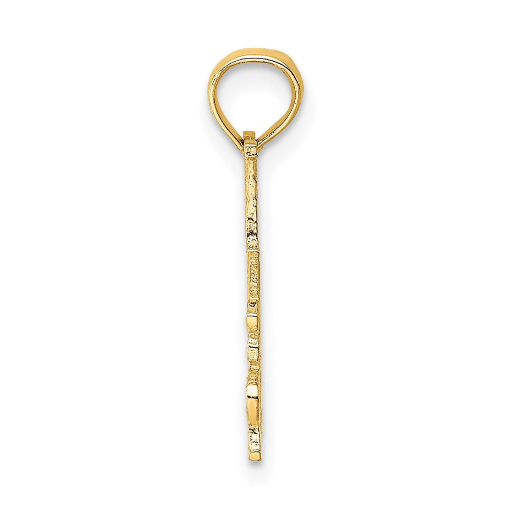 14K Gelbgold #1 Godfather Charm