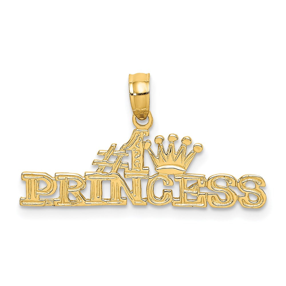 14K Gelbgold #1 Princess Charm