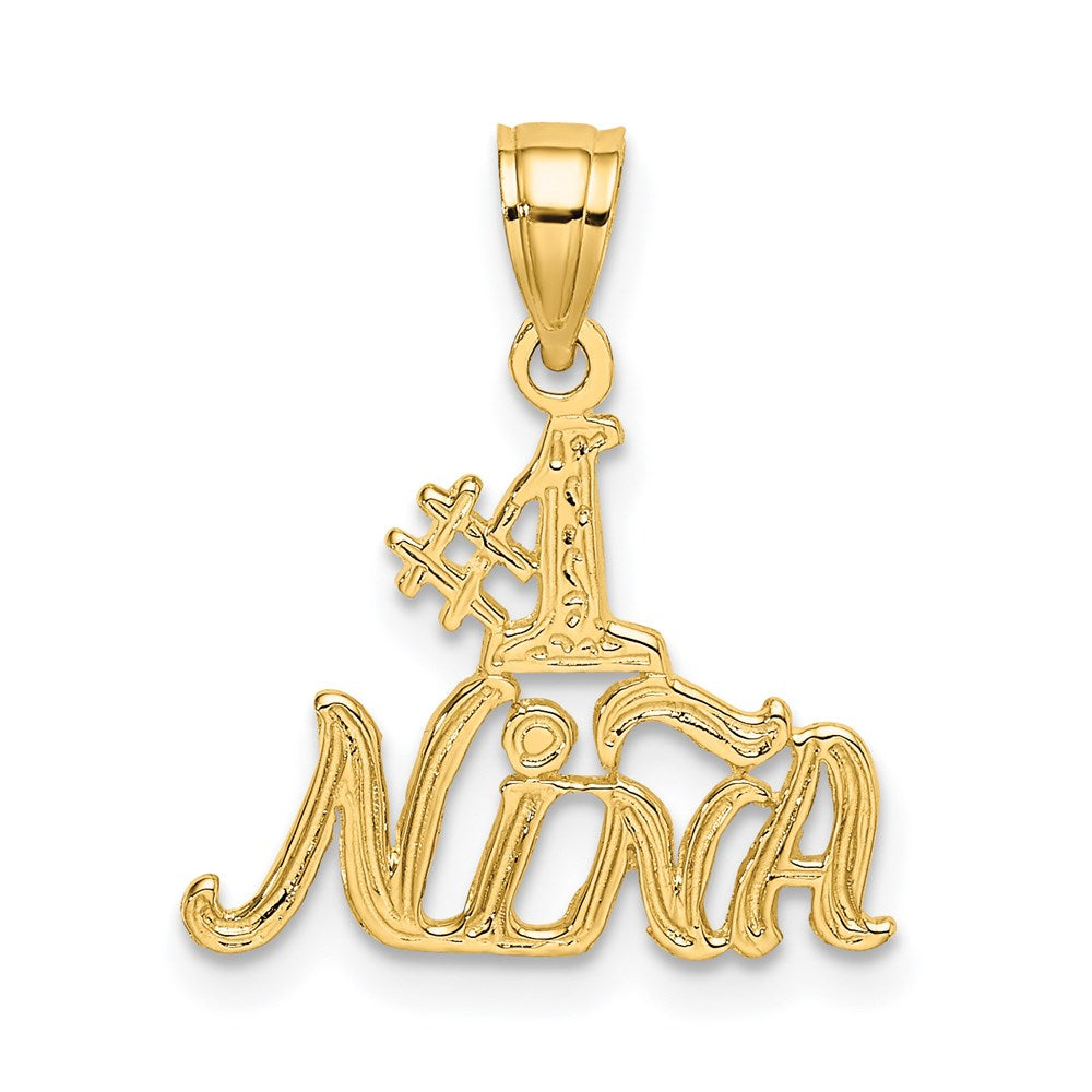 14K Gelbgold #1 Nina Charm