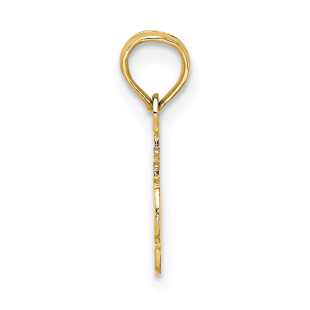 14K Gelbgold #1 Tochter Charm