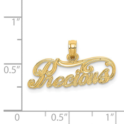 14K Gelbgold Precious Charm