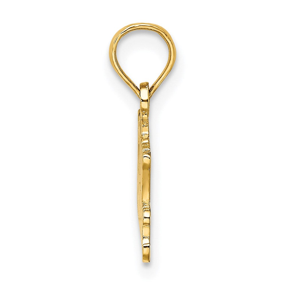14K Gelbgold I Herz My Paramedic Charm
