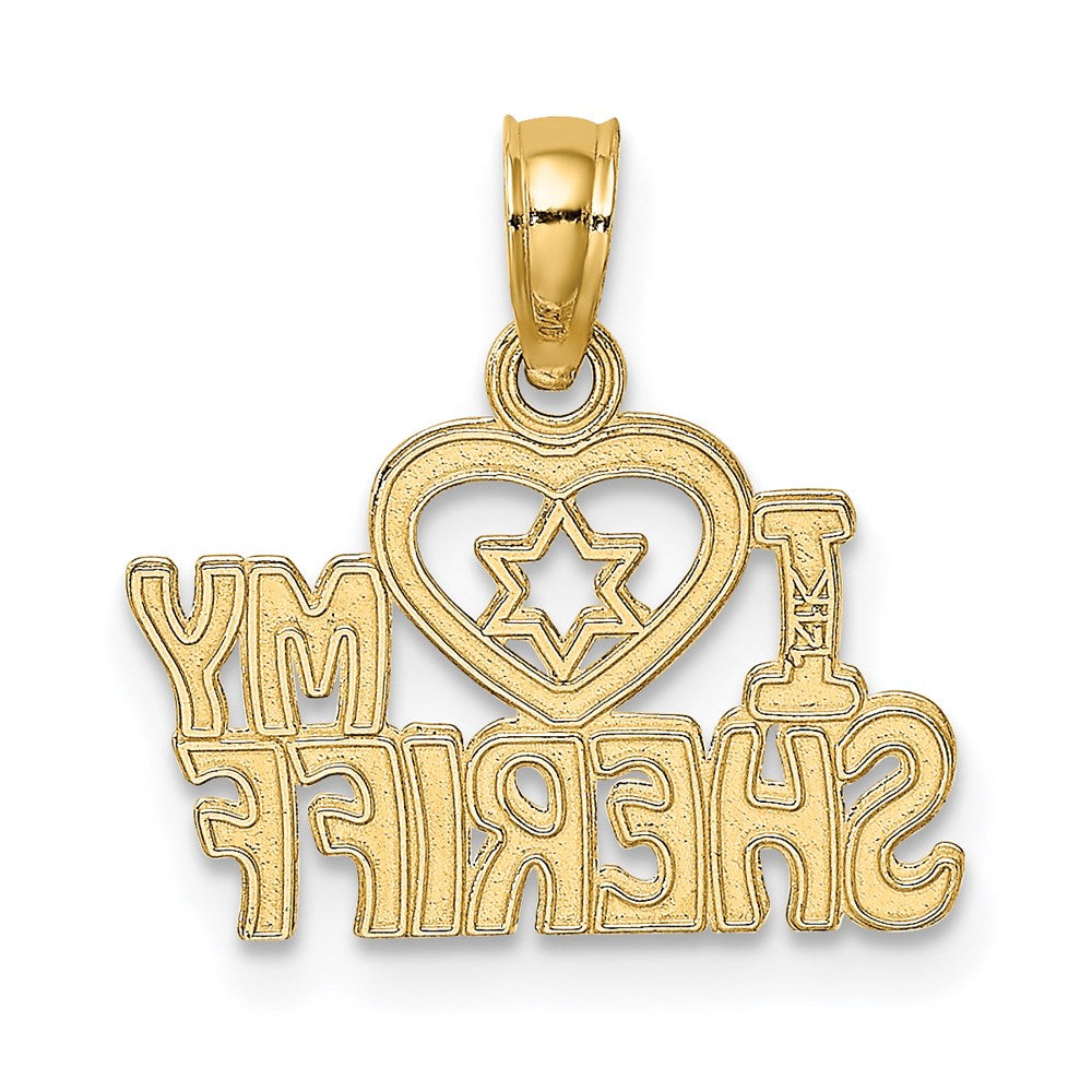 14K Gelbgold I Herz My Deputy Charm