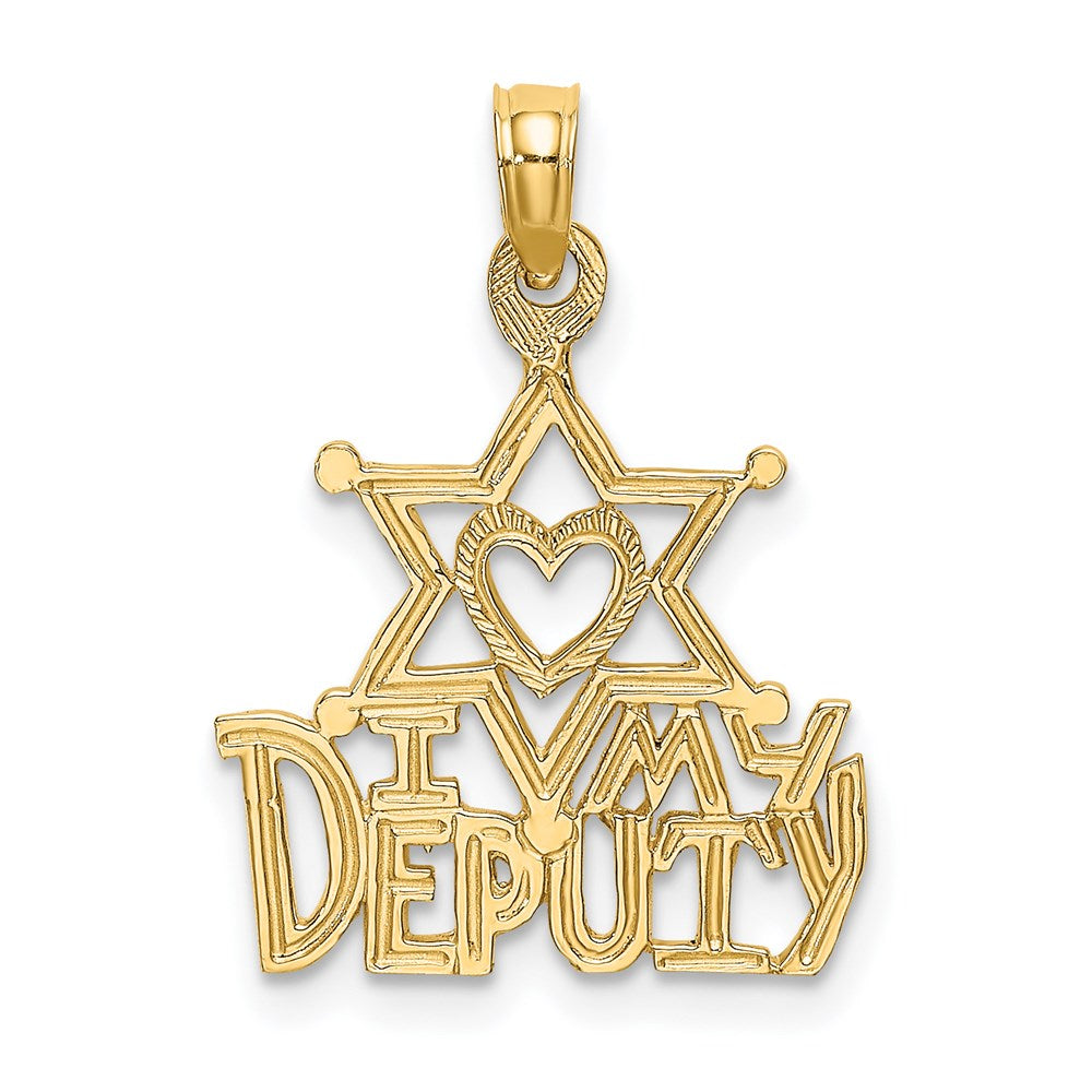 14K Gelbgold I Herz My Deputy Charm