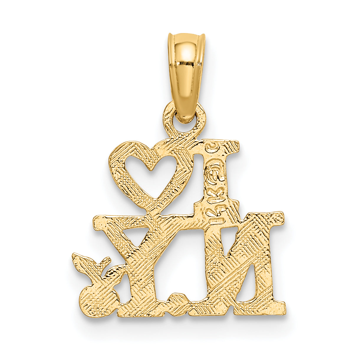 14K Gelbgold I Herz Ny Charm