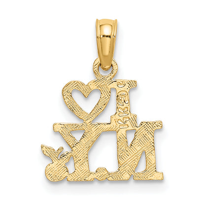 14K Gelbgold I Herz Ny Charm