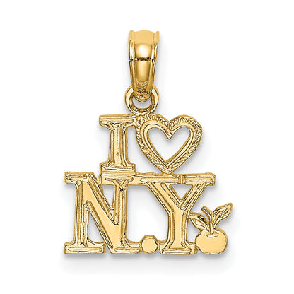 14K Gelbgold I Herz Ny Charm