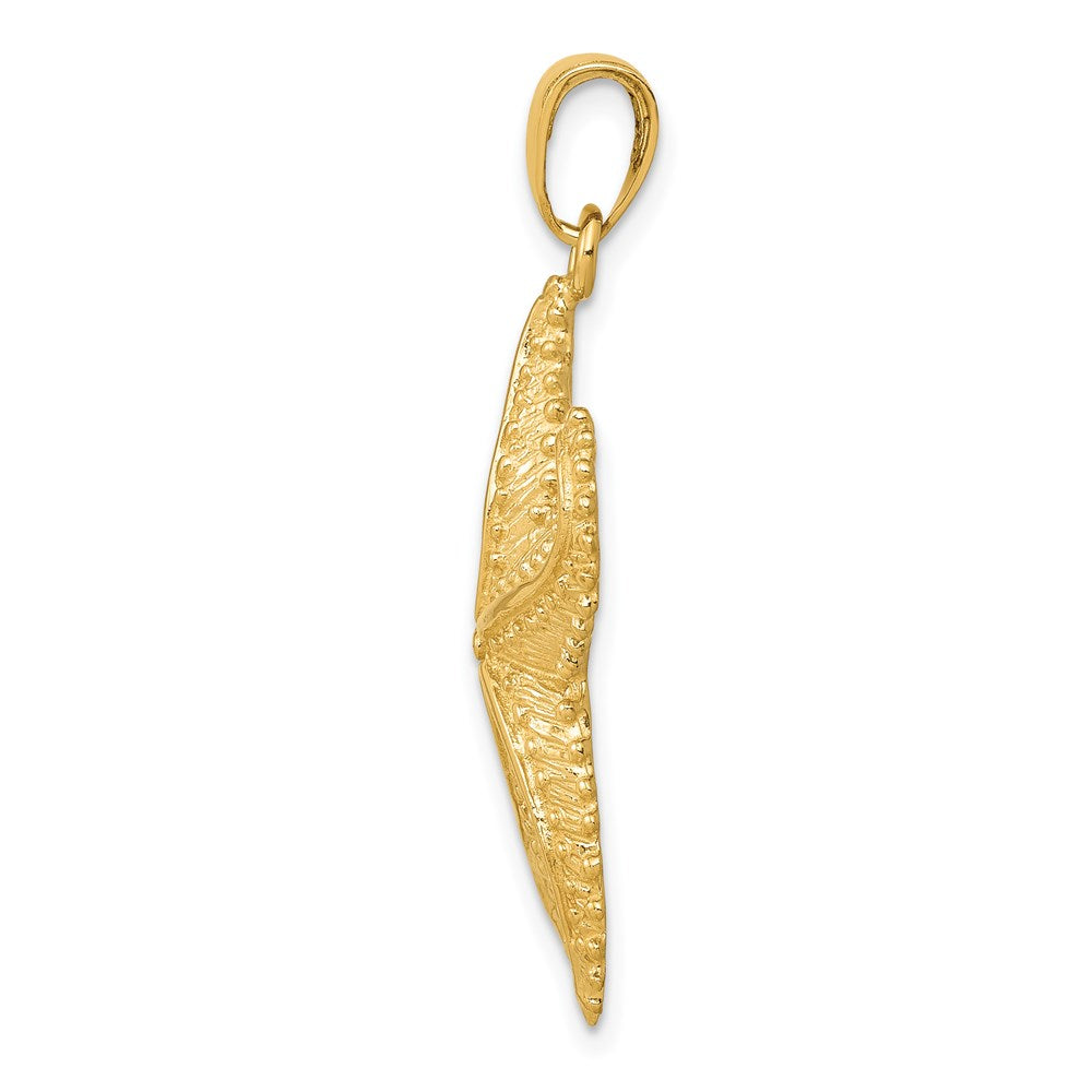 14K Gelbgold Seestern-Anhänger