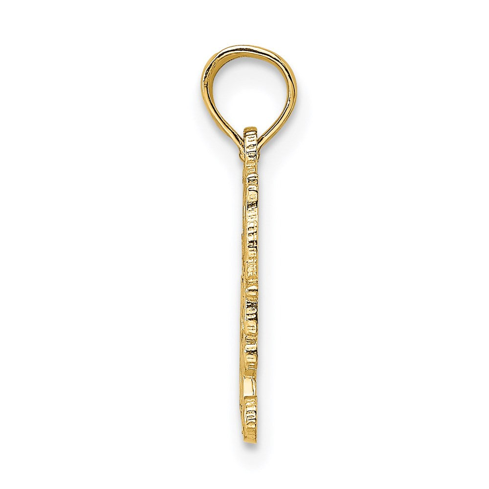 14K Gelbgold I Herz To Cook Charm