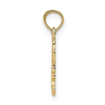 14K Gelbgold I Herz To Cook Charm