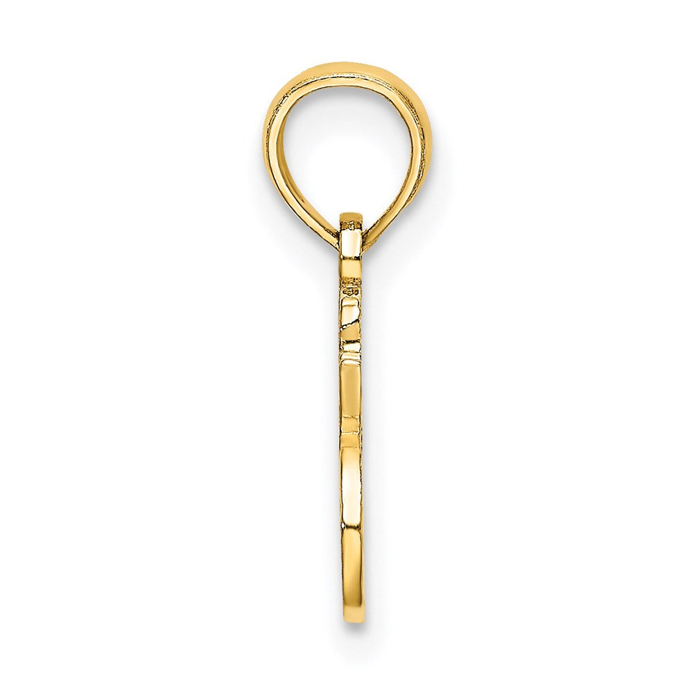 14K Gelbgold I Herz My Vogel Charm