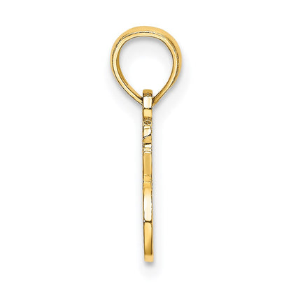 14K Gelbgold I Herz My Vogel Charm