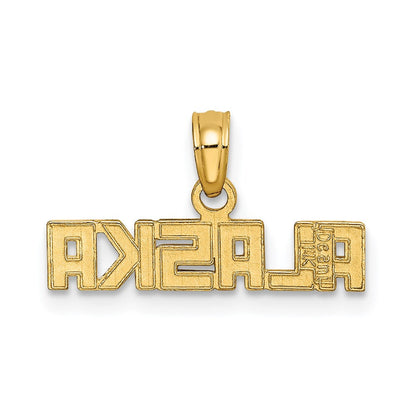 14K Gelbgold Poliert Alaska Charm