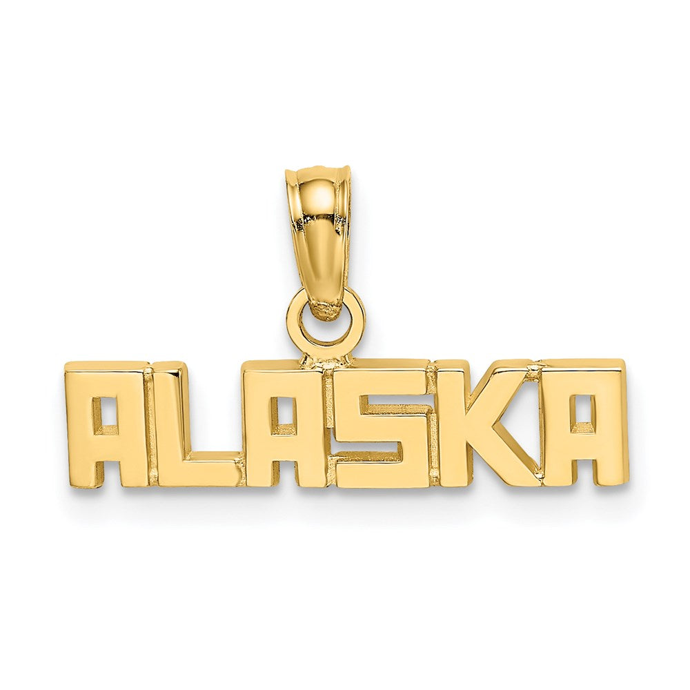 14K Gelbgold Poliert Alaska Charm