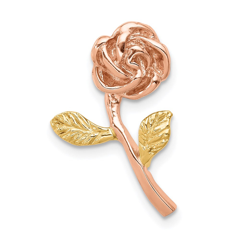 14K Bicolor Rose Kette Anhänger