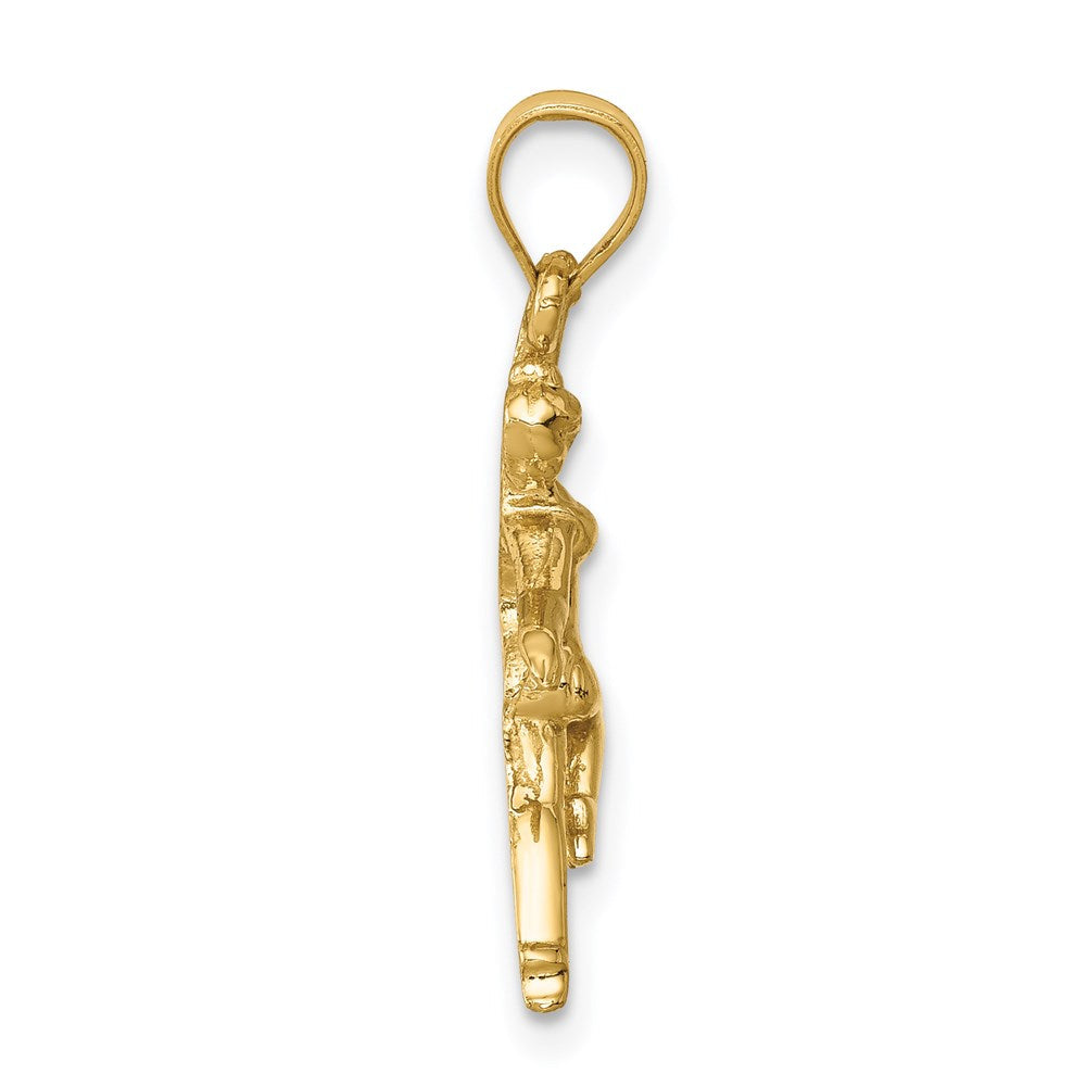 14K Gelbgold Dancer Anhänger