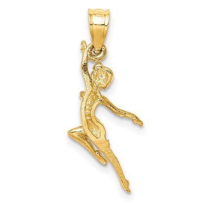 14K Gelbgold Dancer Anhänger