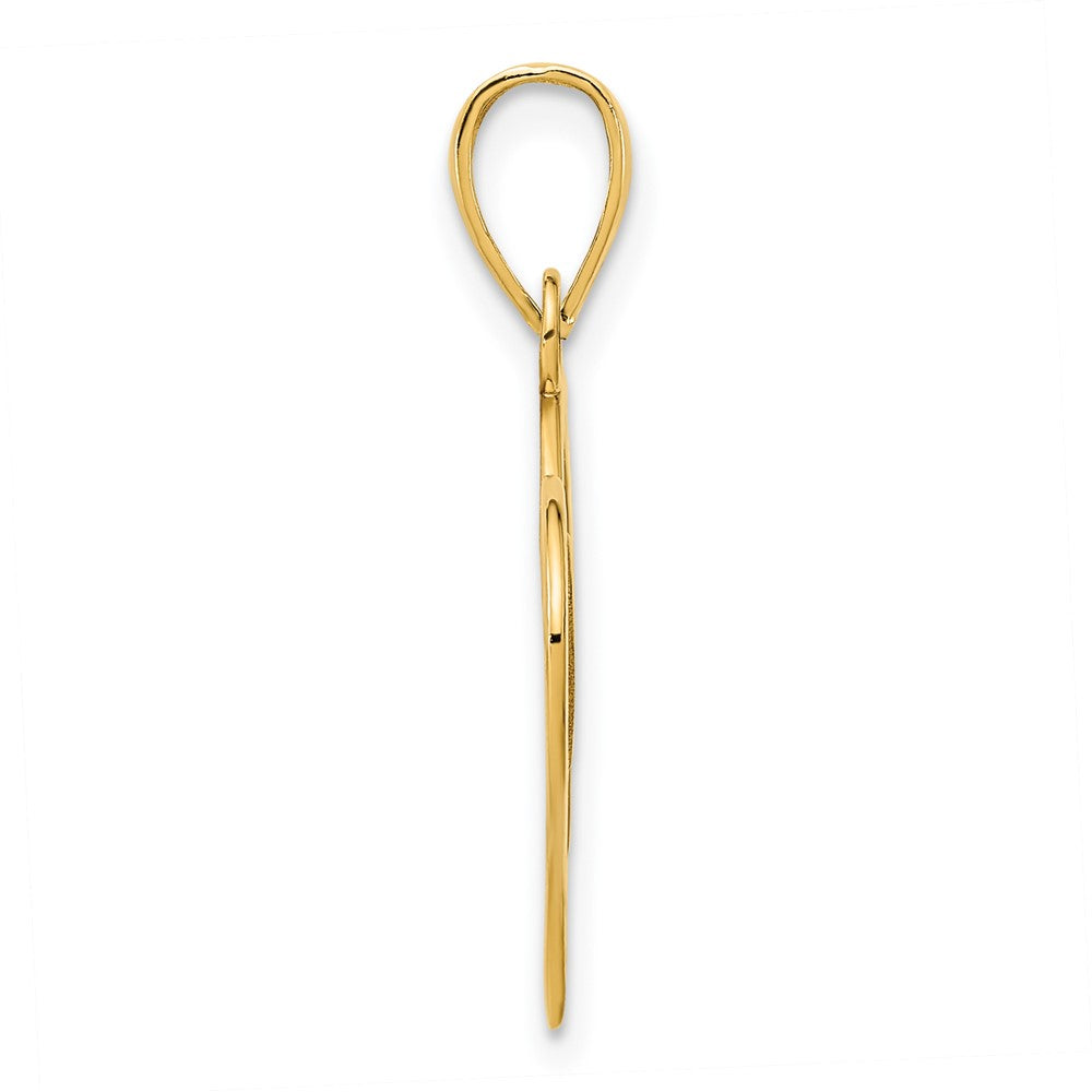 14K Gelbgold Herz-Anhänger #15