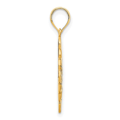 14K Gelbgold Fancy-Anhänger